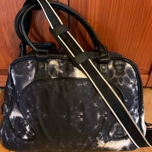 Lululemon gym duffle with flower design